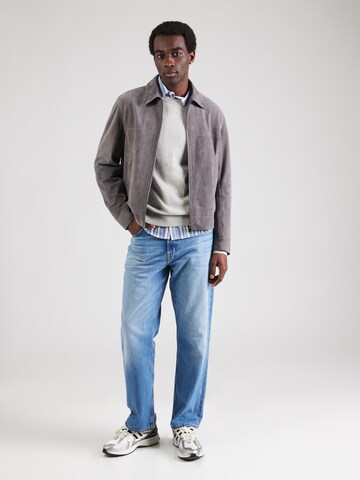 STRELLSON Sweater 'Loio' in Grey
