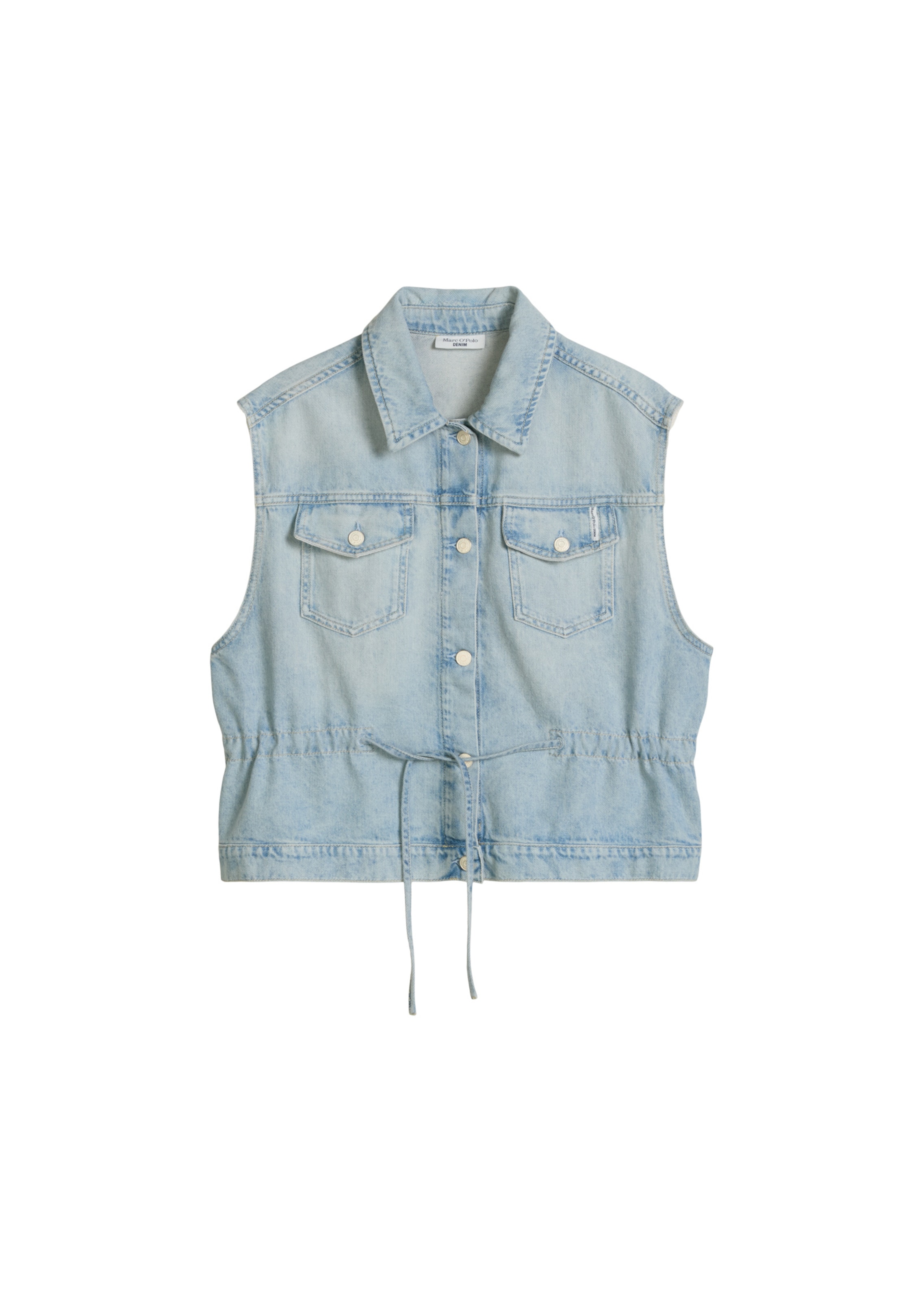 Marc O'Polo DENIM Vest in Blue: front