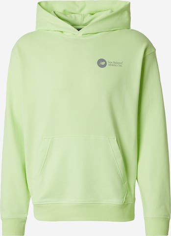 new balance Sweatshirt i grön: framsida