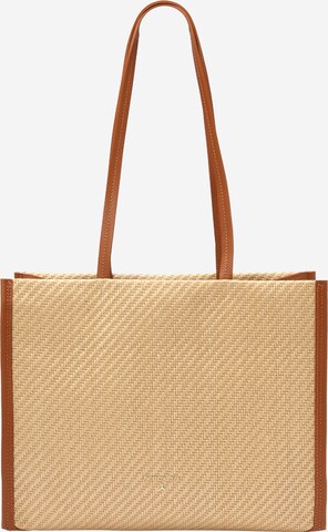 PATRIZIA PEPE Shopper i brun: forside