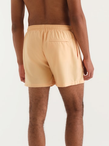 ABOUT YOU x Kevin Trapp Board Shorts 'Ibrahim' in Orange