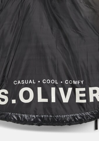 s.Oliver Jacke in Schwarz: Vorderseite