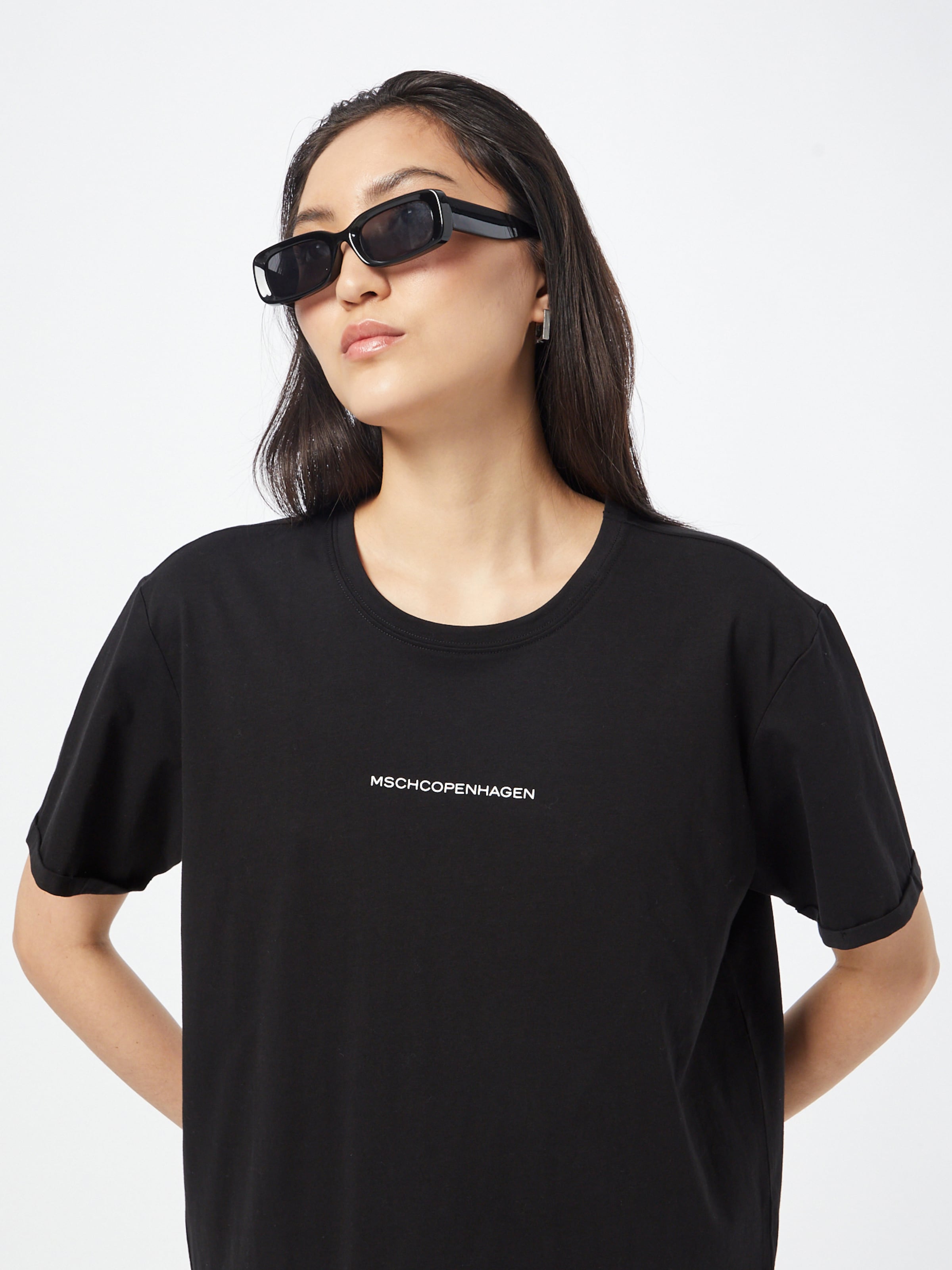 MSCH COPENHAGEN Shirt Terina in Black ABOUT YOU