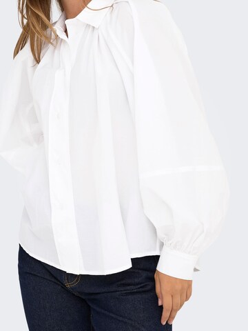 ONLY - Blusa 'ONLRiver' en blanco