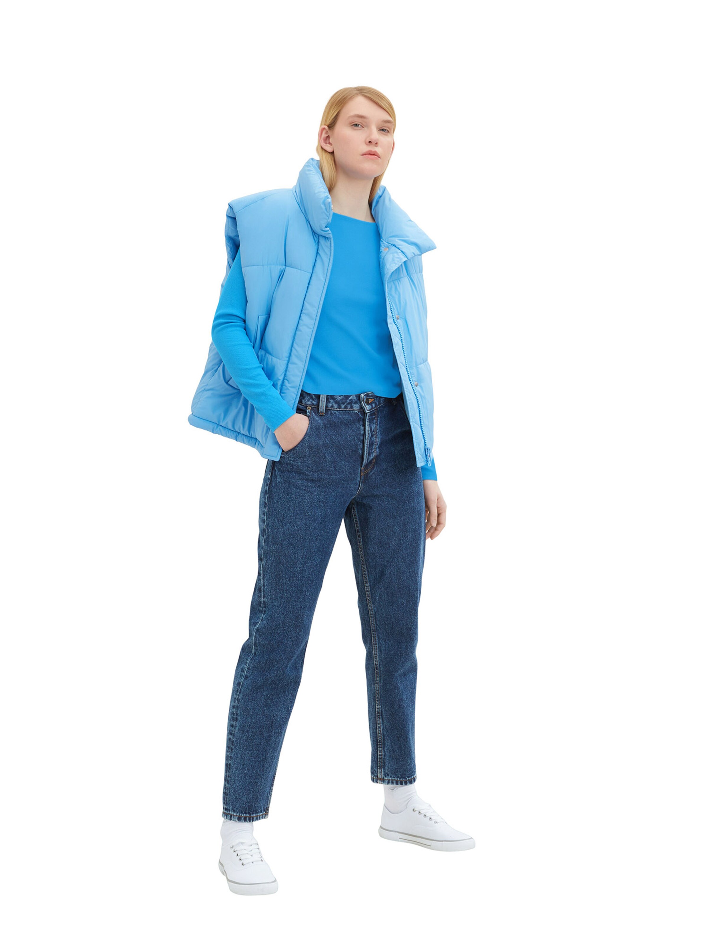 TOM TAILOR DENIM Shirt in Blue