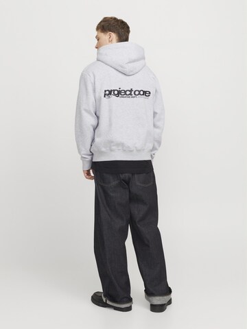 JACK & JONES Sweatshirt in Grey: front