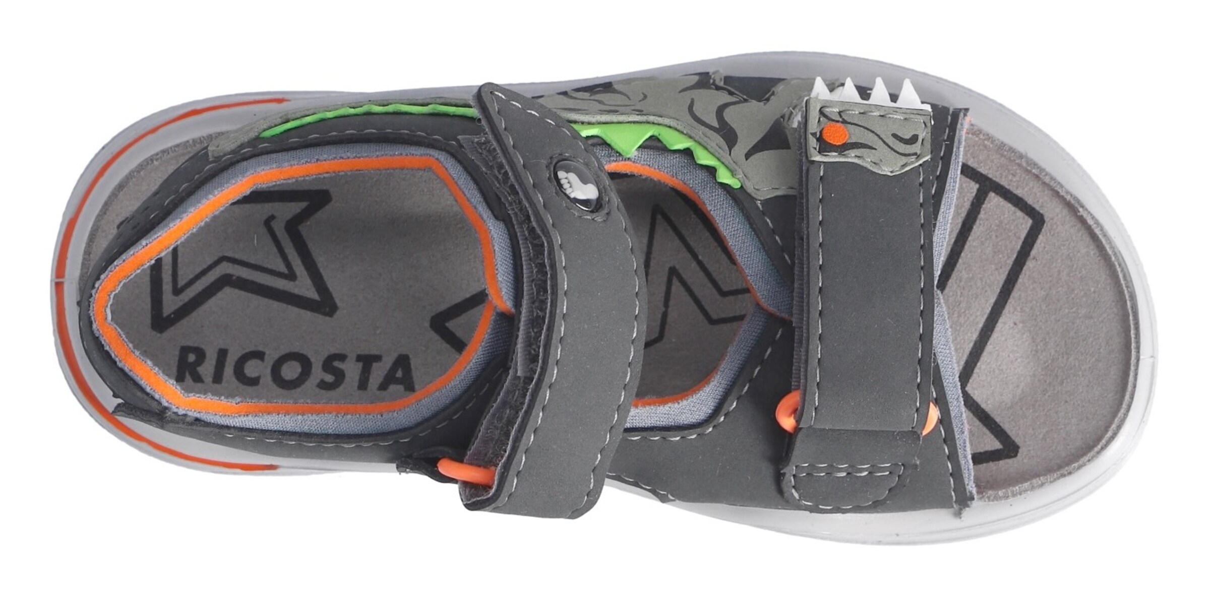 RICOSTA Sandale in Grau