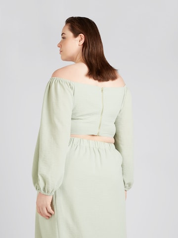 CITA MAASS co-created by ABOUT YOU Blouse 'Nina' in Green