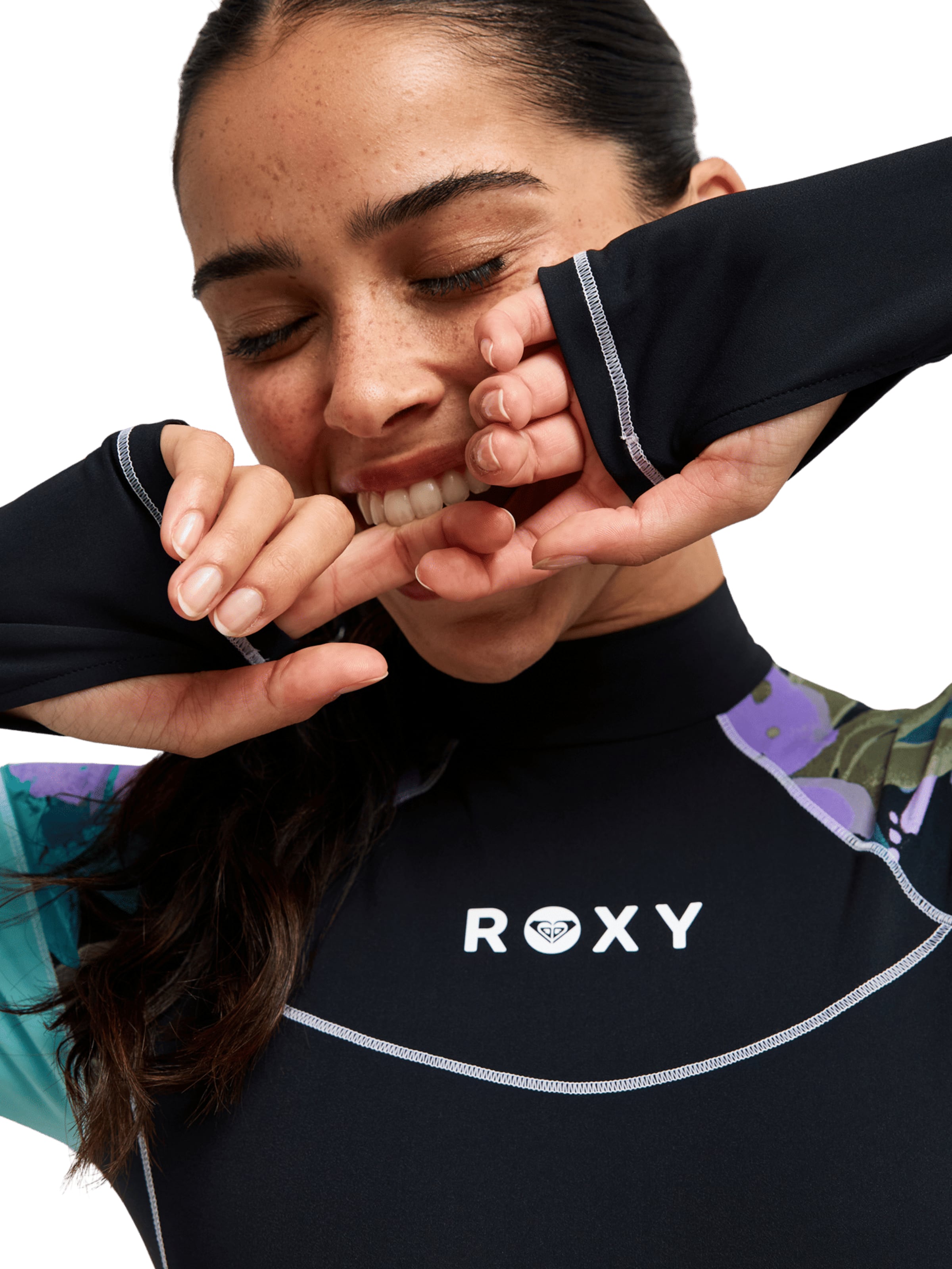 ROXY Active Swimsuit in Black
