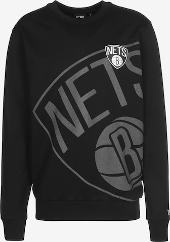 NEW ERA Sweatshirt in Black: front