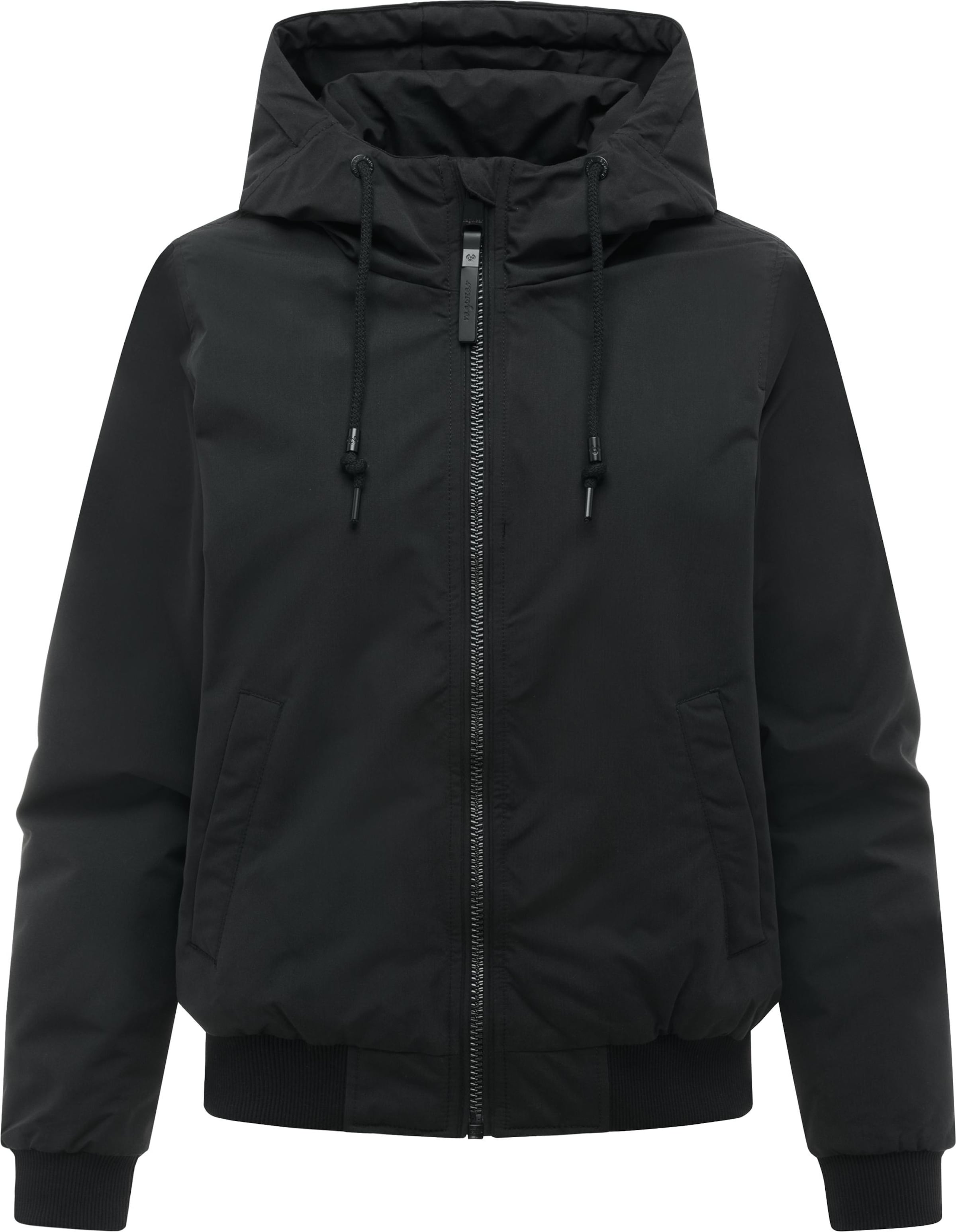 Ragwear - Chaqueta funcional 'Oghi Warm Y' en negro: frente