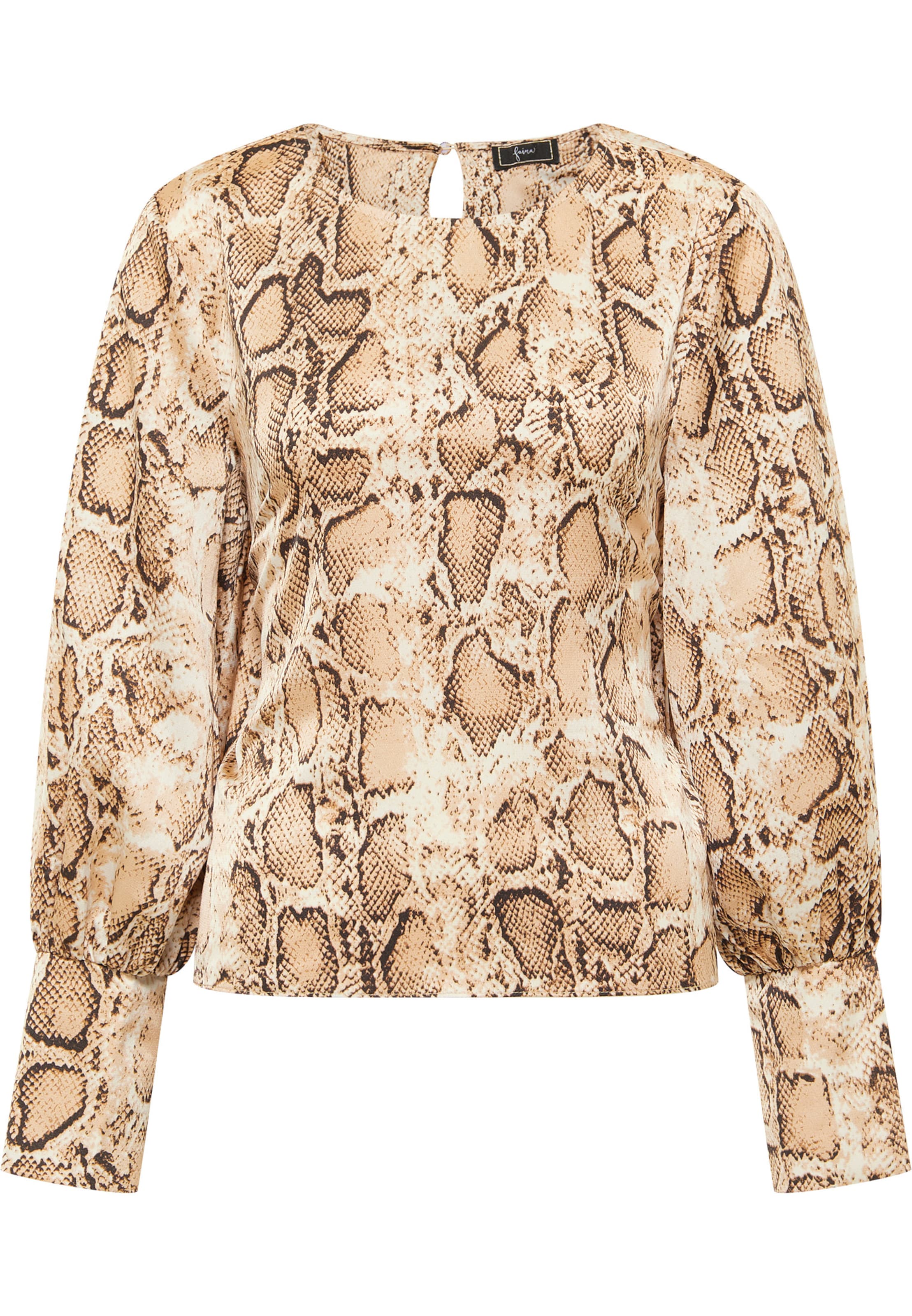 faina Blúzka - béžová / hnedá / čierna, Produkt