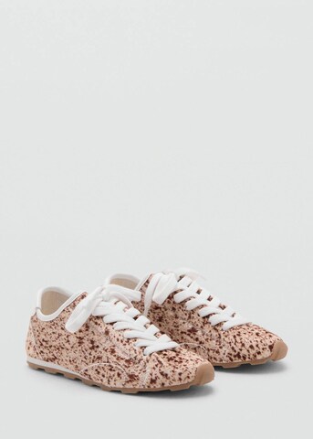 MANGO Sneakers in Beige