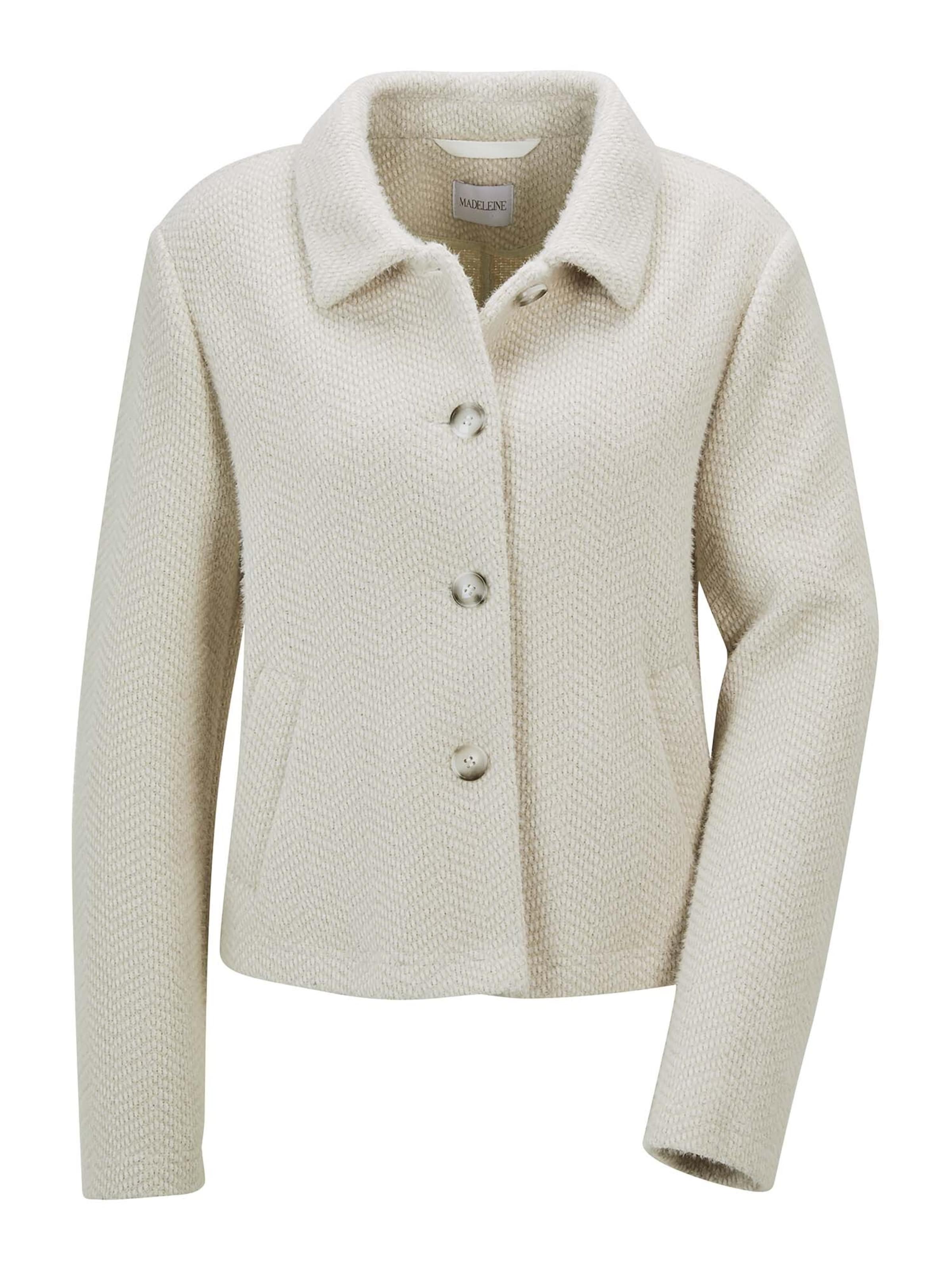 MADELEINE Blazer en blanc perle, Vue avec produit