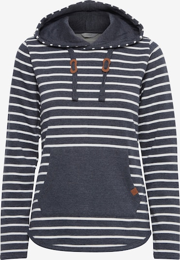 Oxmo Sweatshirt 'Carina' in navy / weiß, Produktansicht