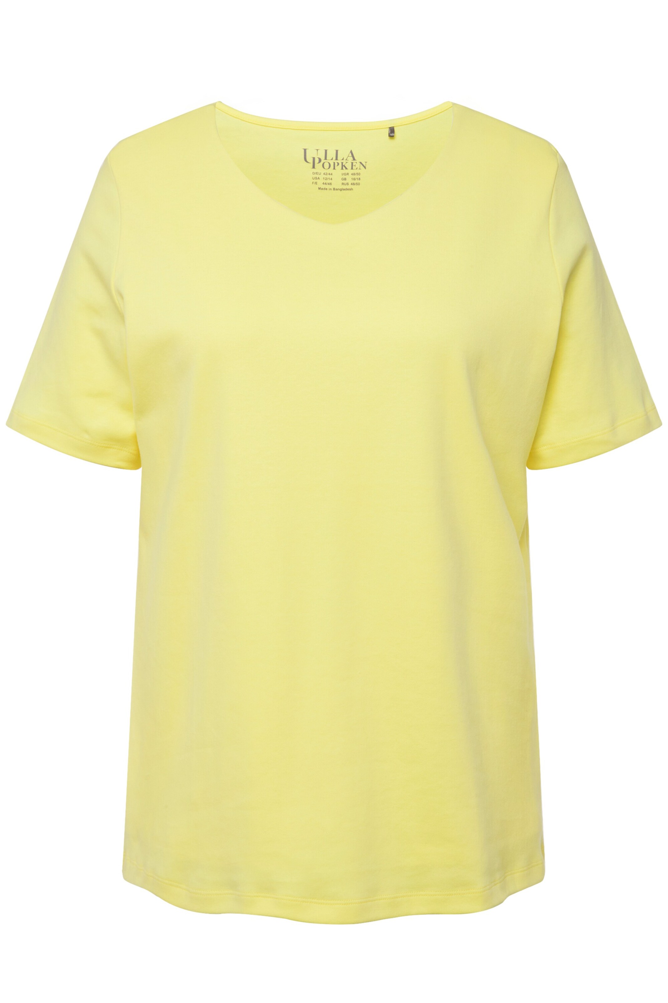 Ulla Popken Shirt in Yellow: front