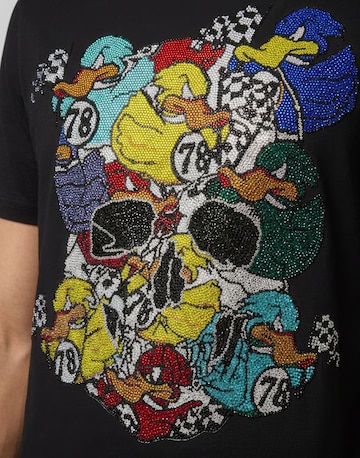 Philipp Plein Shirt 'Duck' in Zwart