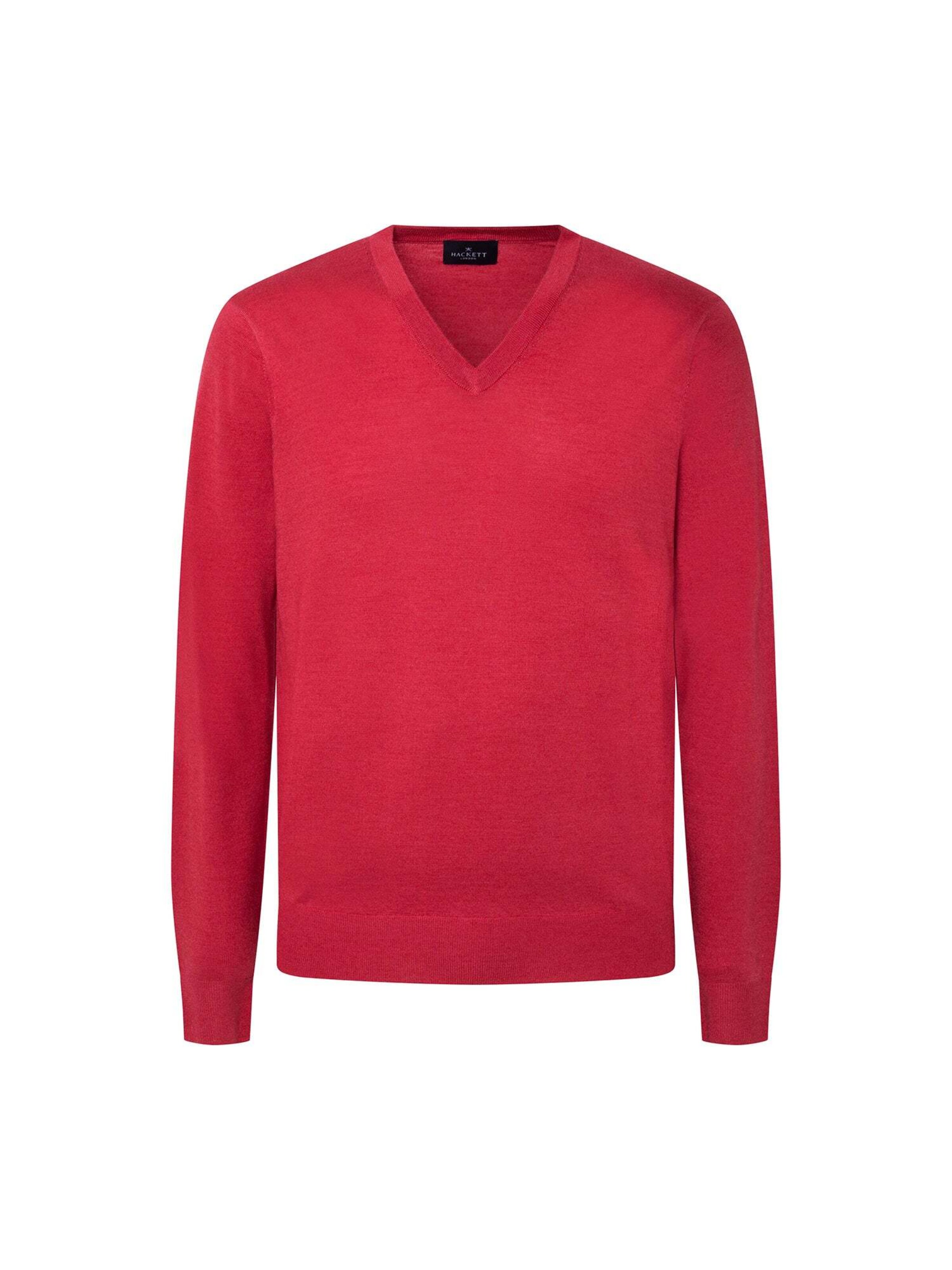 Pull-over Hackett London en rouge : devant