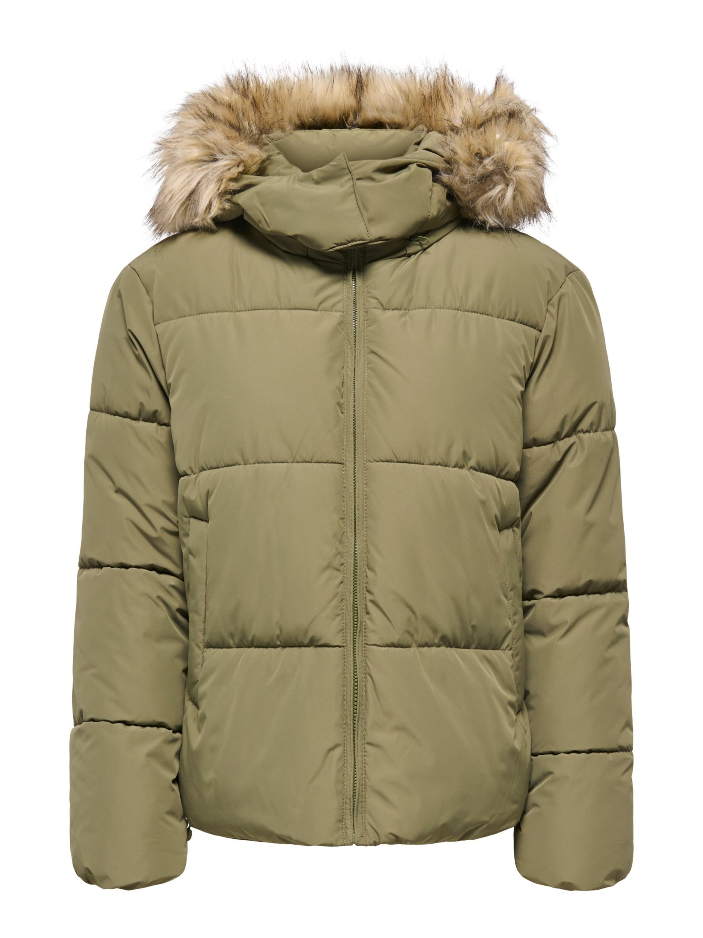 ONLY Winter jacket 'ONLJuta' in Green: front