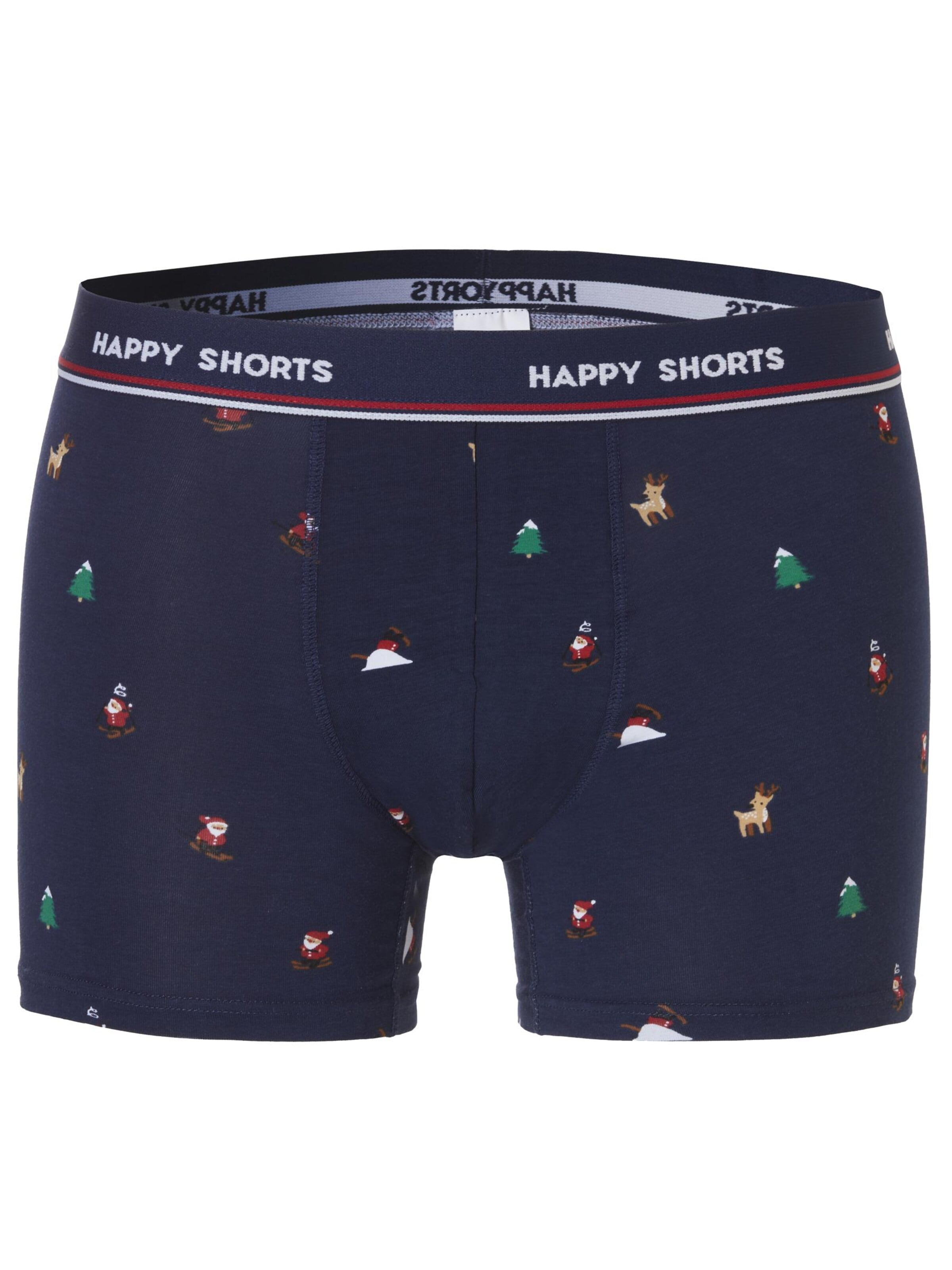 Boxers 'Christmas' Happy Shorts en bleu