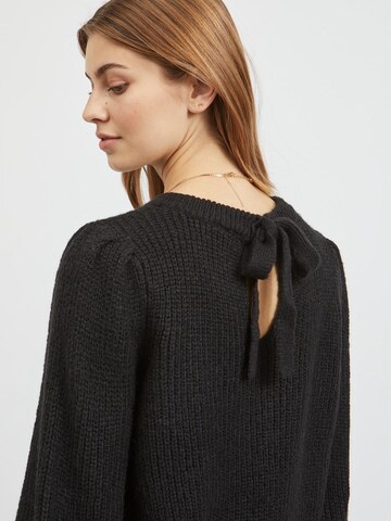 VILA Sweater 'Suba' in Black