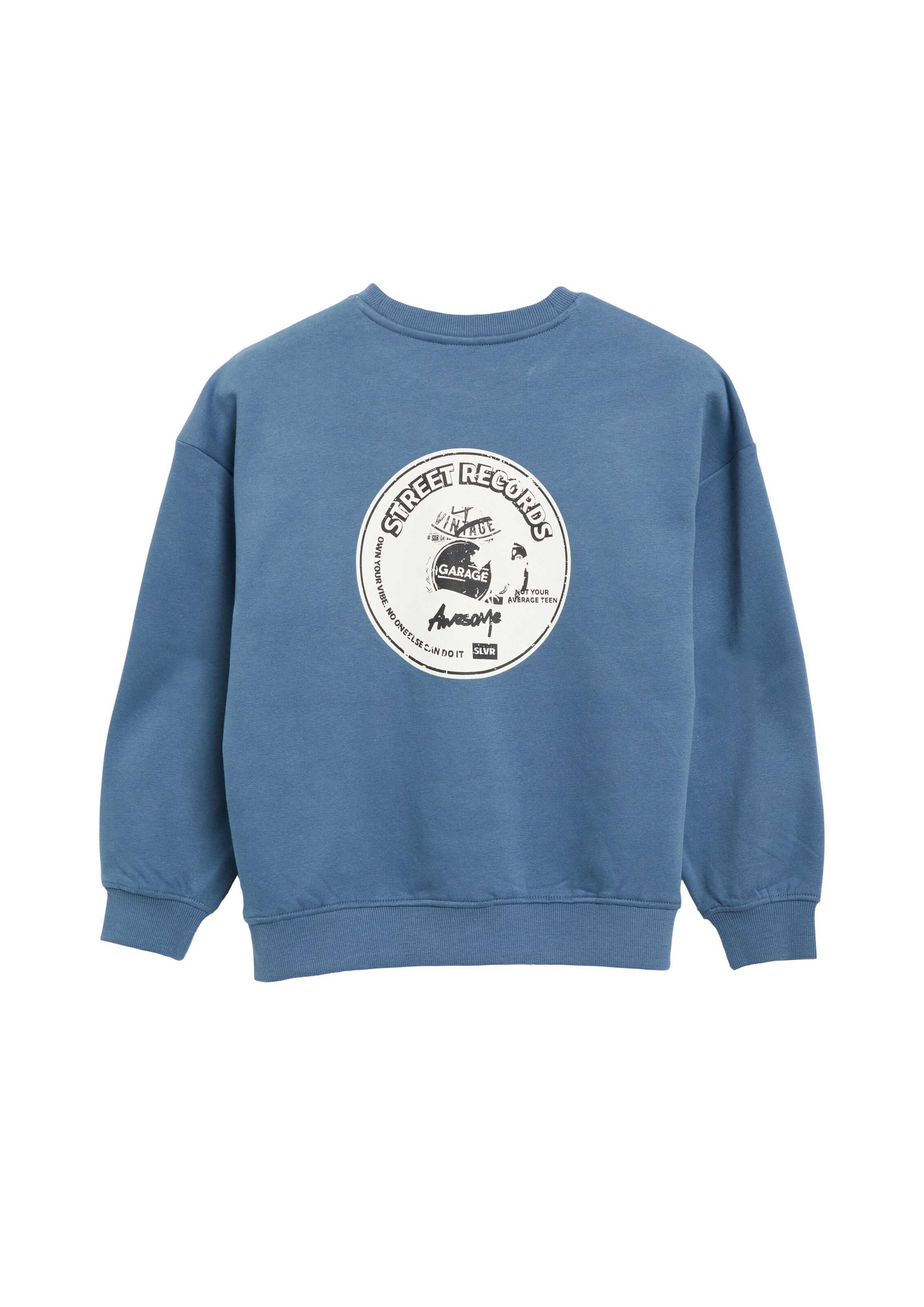 s.Oliver Sweatshirt in Blau: Rückseite