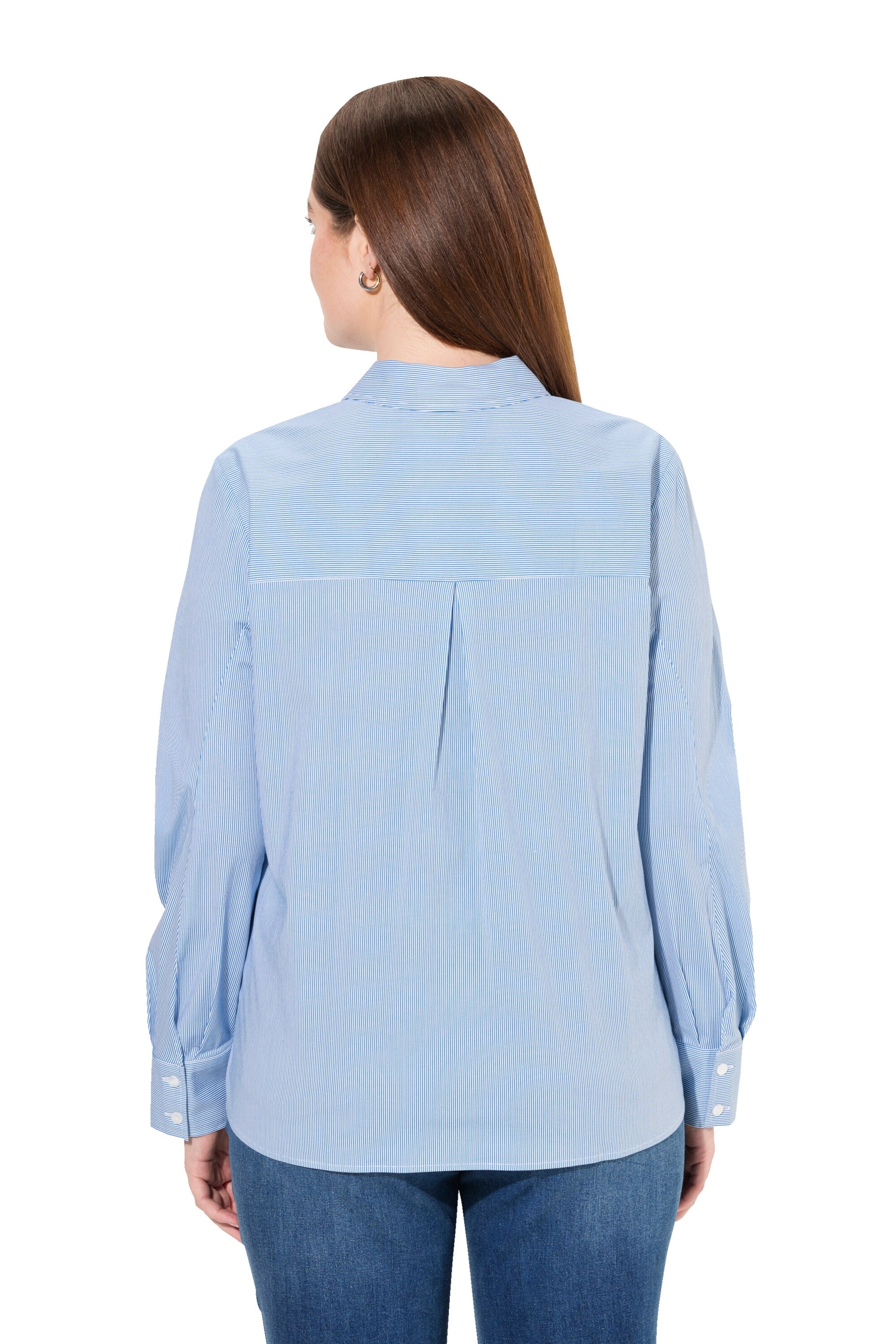 Ulla Popken Bluse in Blau