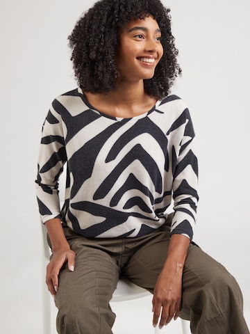 Pull-over 'Mi44a' Hailys en gris : devant