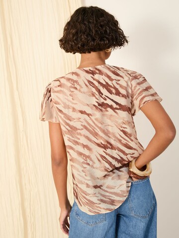 Friends Like These Bluse in Braun