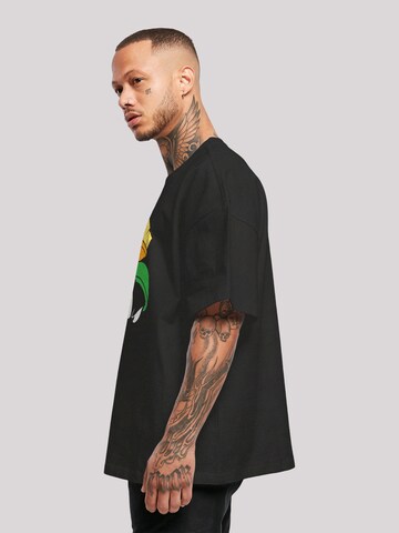 F4NT4STIC T-Shirt 'Looney Tunes Marvin The Martian Face' in Schwarz