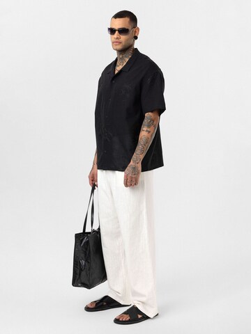 Dandalo Comfort fit Button Up Shirt 'Dave' in Black