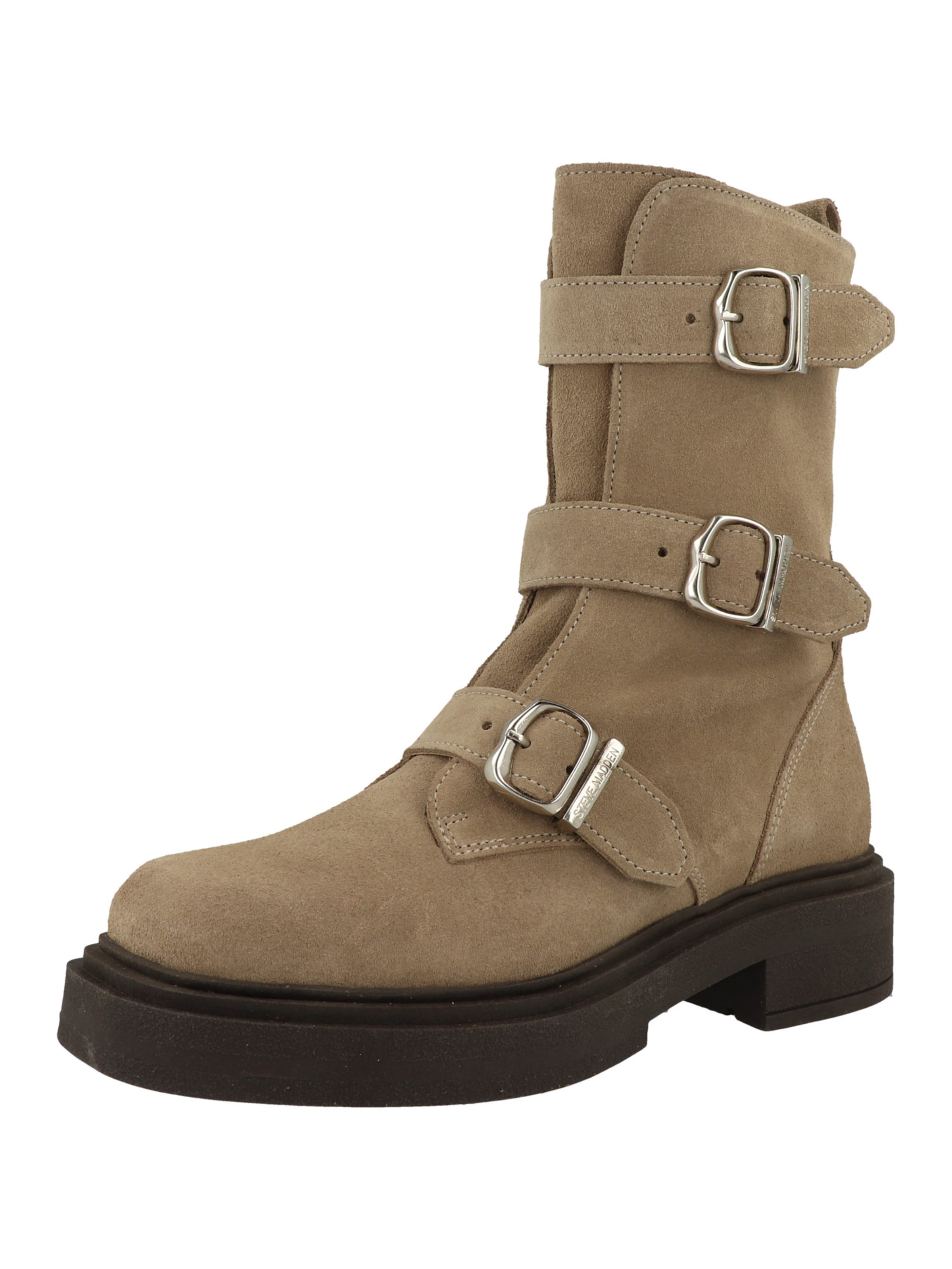 STEVE MADDEN - Botas 'Clipper' em bege: frente