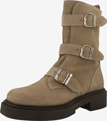 STEVE MADDEN - Botas 'Clipper' en beige: frente