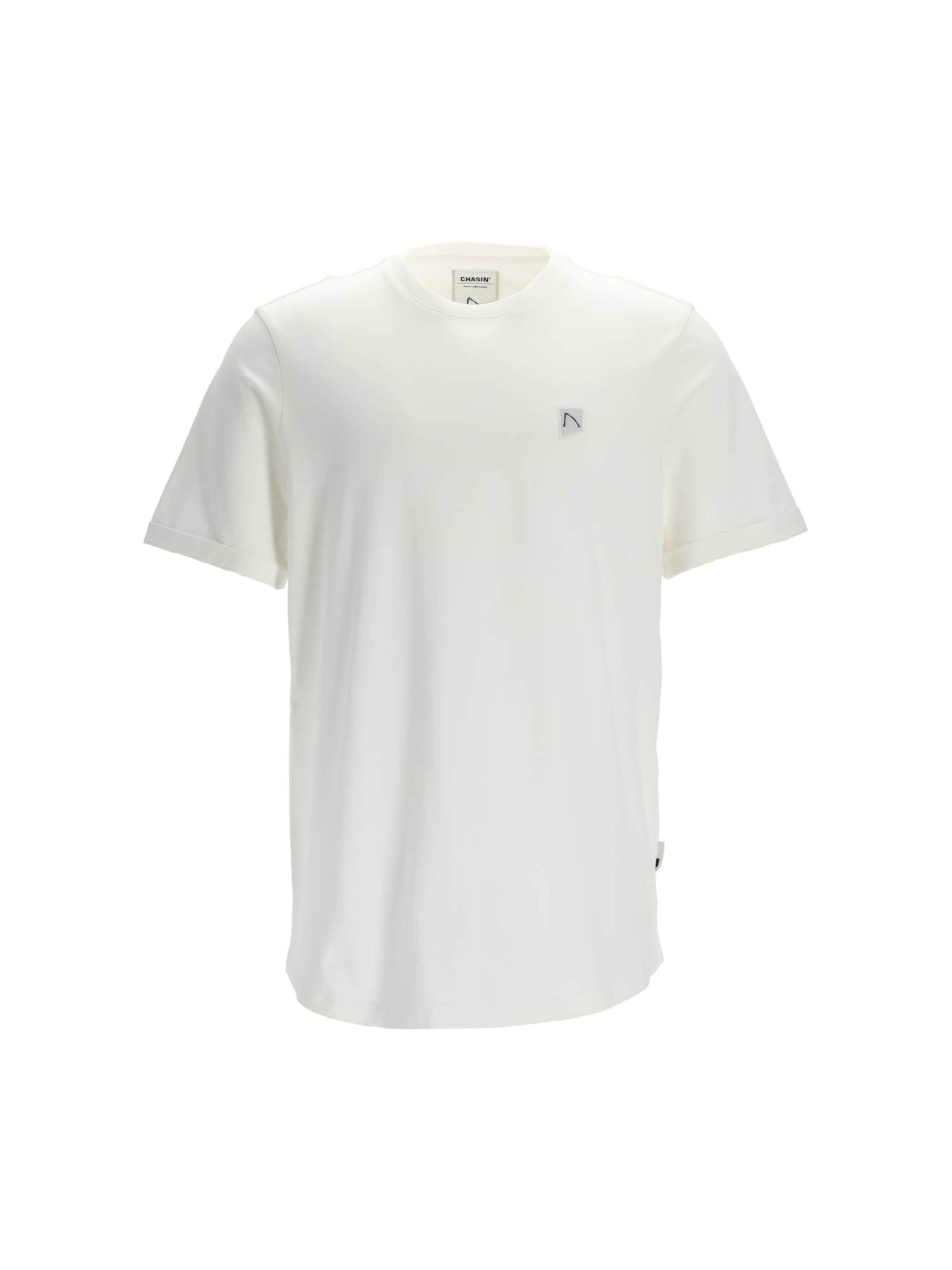 CHASIN' T-Shirt 'Bro' in Weiß: Vorderseite