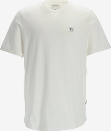 CHASIN' Shirt 'Bro' in White: front