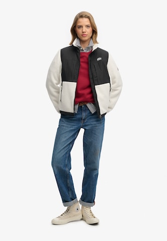 Superdry & Co Fleece jacket in Black