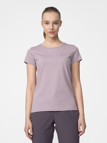 4F Performance shirt in Purple: front