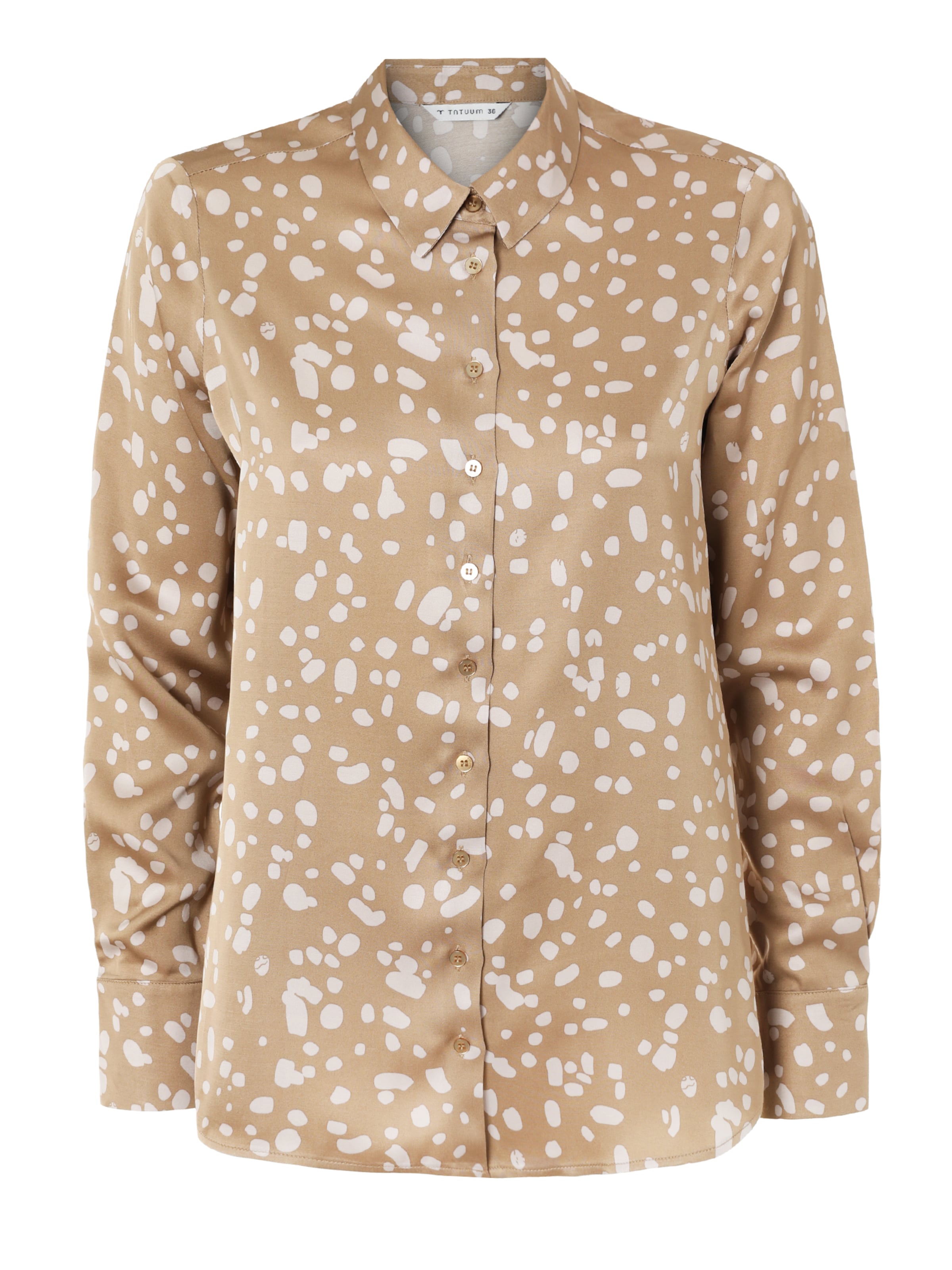 TATUUM Bluse 'Nika' in Beige: Vorderseite