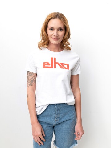 T-shirt elho en blanc : devant