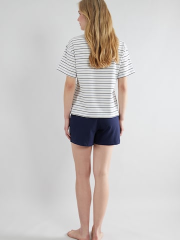 Pantaloni scurți 'Charlotte' de la TOM TAILOR pe albastru