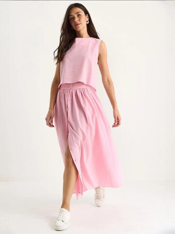 Bianco Lucci Broekpak in Roze