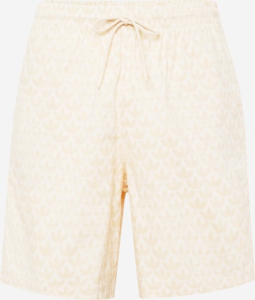 ADIDAS ORIGINALS Shorts 'Graphics Monogram Allover Print' in Beige: predná strana