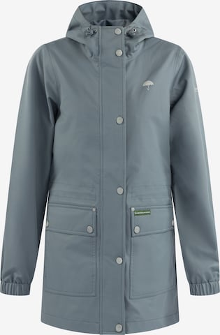Schmuddelwedda Weatherproof jacket in Blue: front
