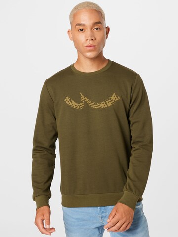 LTB Sweatshirt 'NIKEWA' in Groen: voorkant