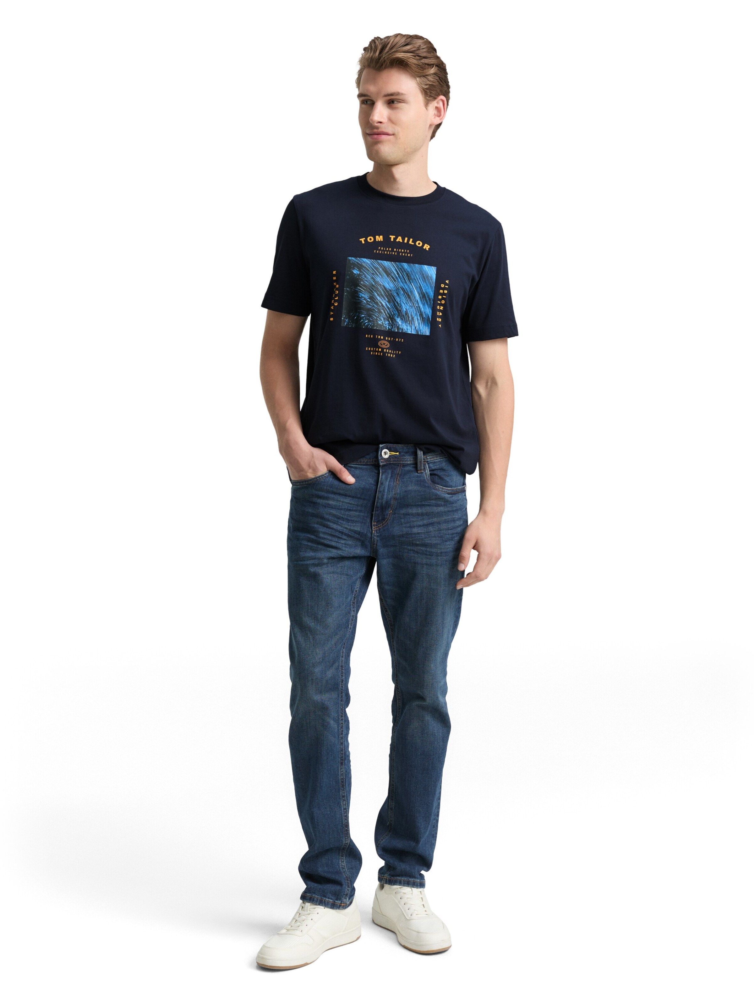 TOM TAILOR Shirt in Blue