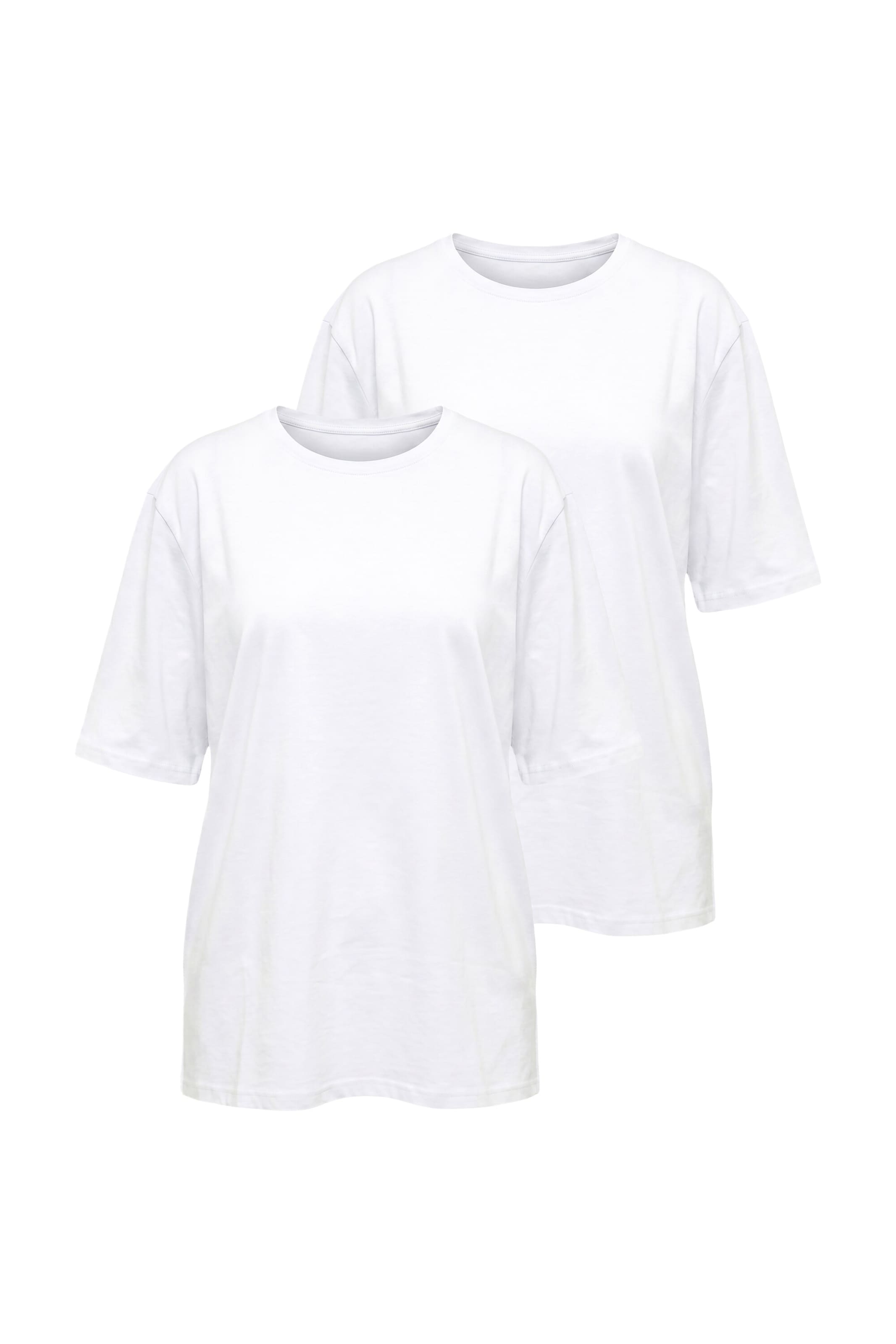 Ulla Popken Shirt in Weiß: Vorderseite