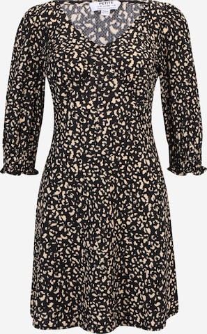 Dorothy Perkins Petite Dress in Black: front