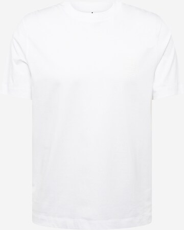 T-Shirt 'Thompson' BOSS en blanc : devant