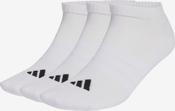 ADIDAS PERFORMANCE Athletic Socks 'Essentials' in White: front