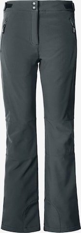 33,000ft Regular Outdoor Pants '33,000ft Women's Fleece Lined Ski Pants' in Grey: front
